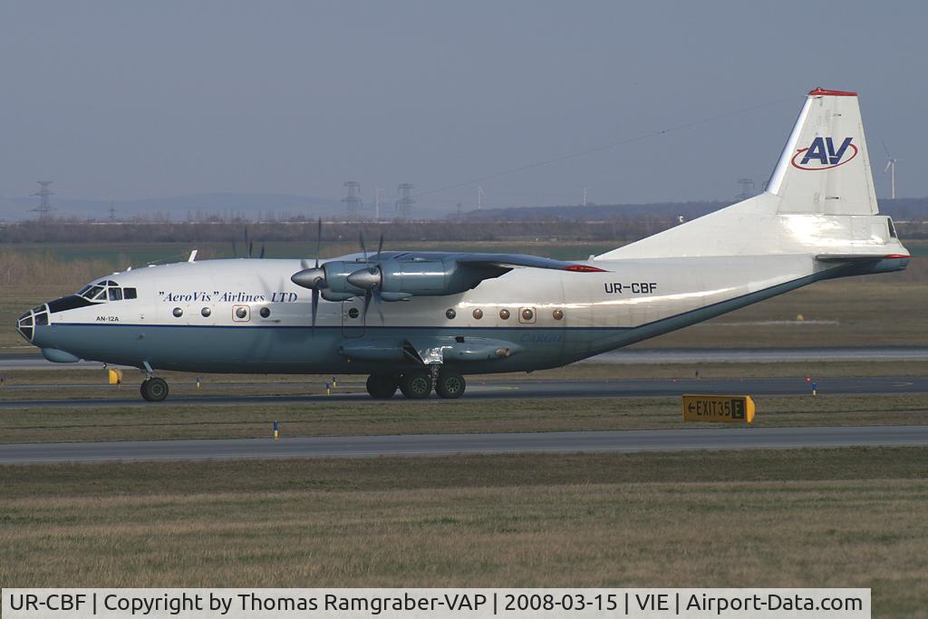 UR-CBF, Antonov An-12A C/N 2340507, Aerovis Antonov 12