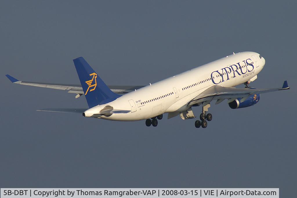 5B-DBT, 2003 Airbus A330-243 C/N 526, Cyprus Airways Airbus A330-200
