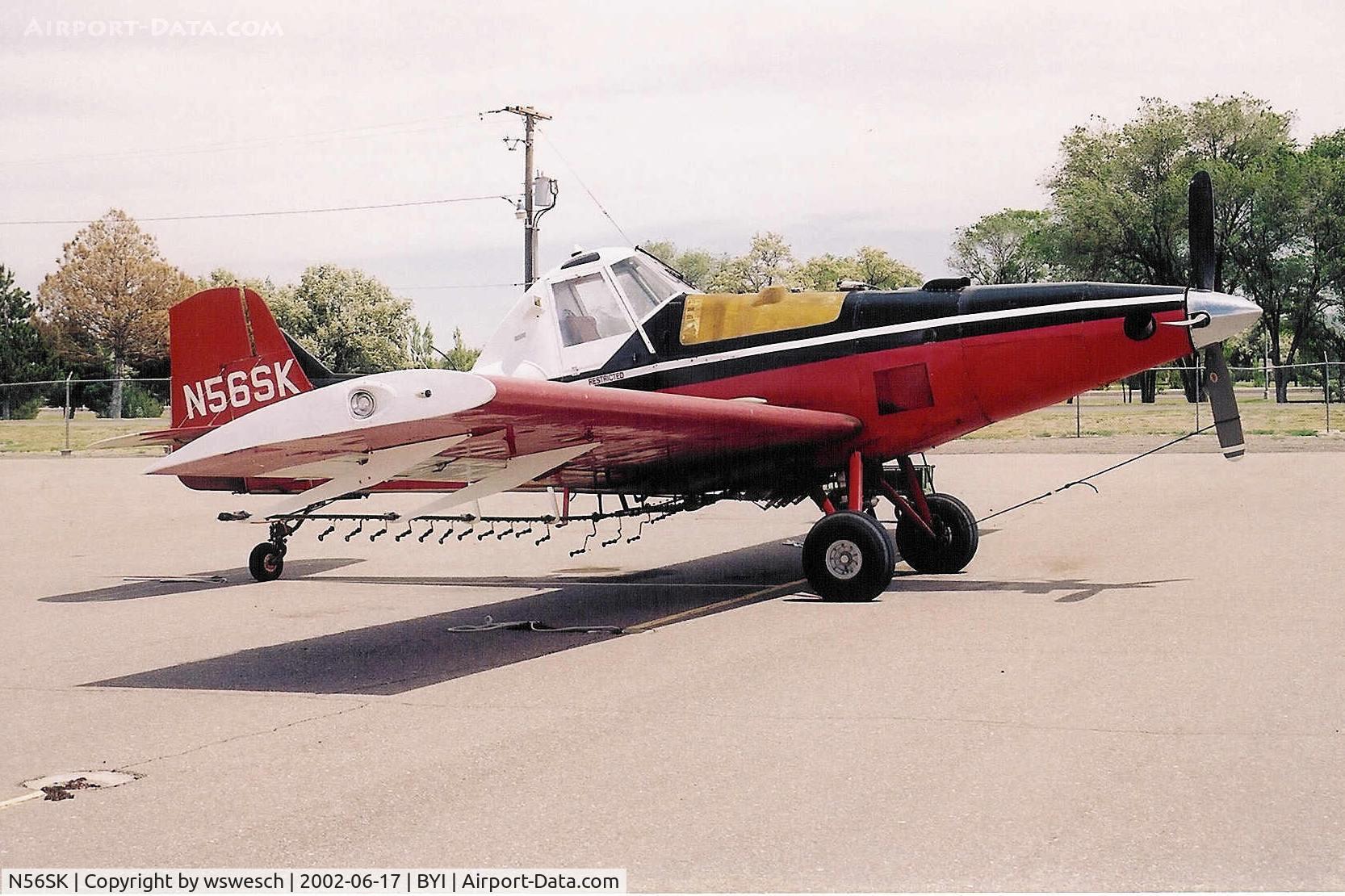 N56SK, 1978 Ayres S-2R C/N 2448R, #2448R.  -34AG engine