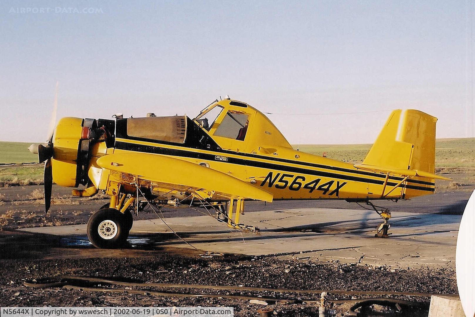 N5644X, 1973 Aero Commander S2R C/N 1844R, #1844R.  R-1820 Steward-Davis 
