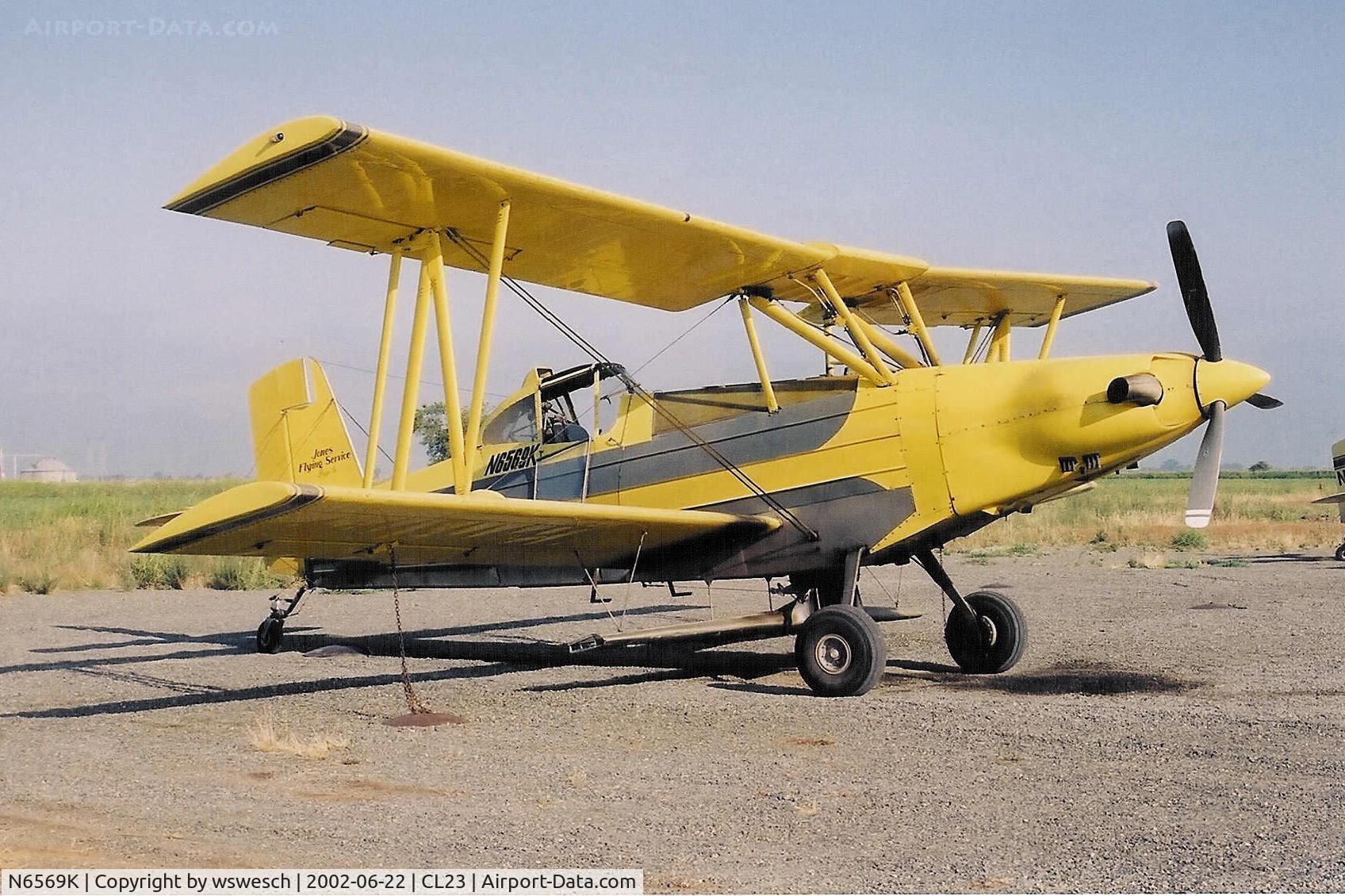 N6569K, 1978 Grumman-Schweizer G-164C C/N 5C, #05C.  -34AG Frakes conversion.  Chuck Jones Flying Service - Biggs, California.