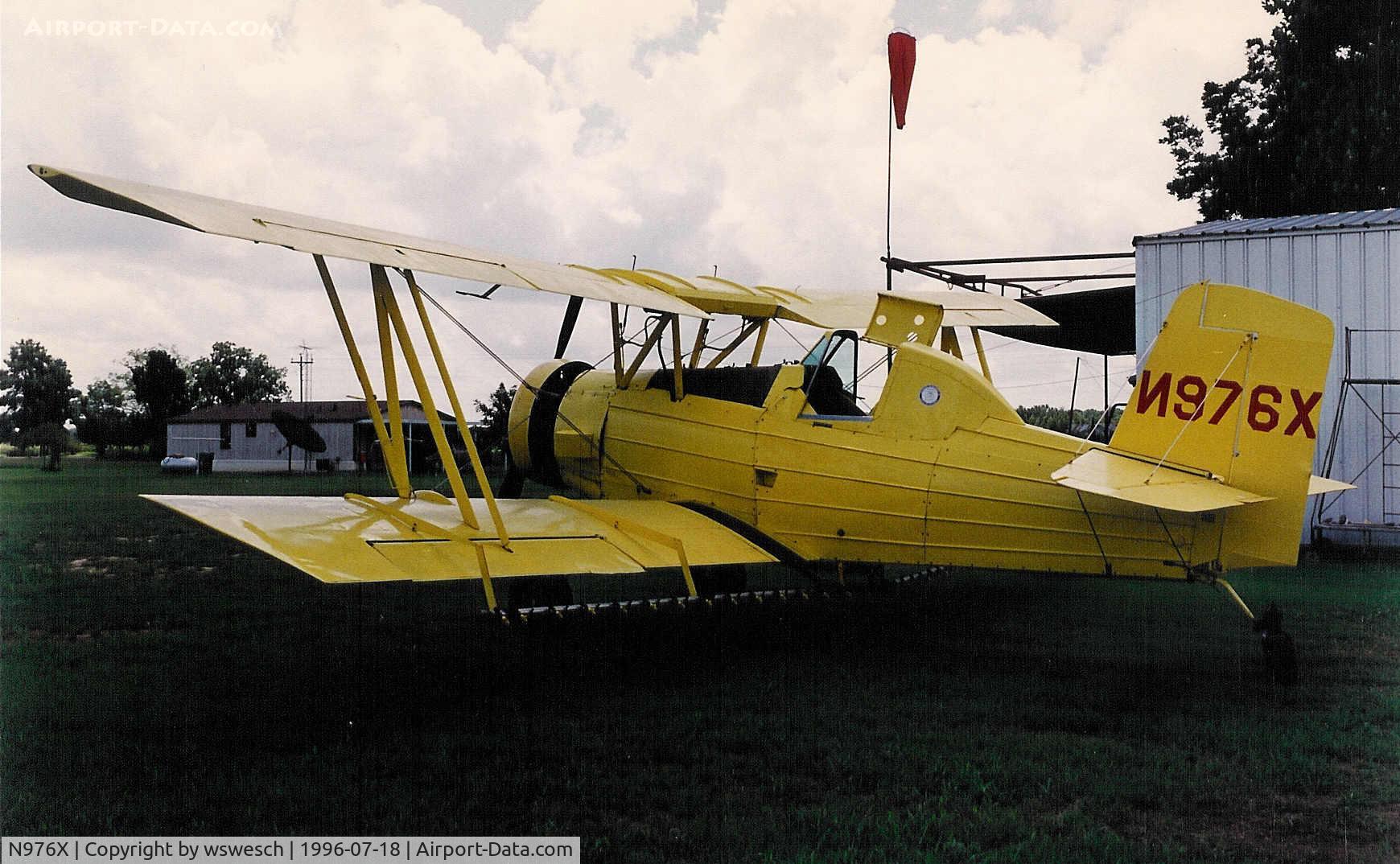 N976X, 1969 Grumman G-164A C/N 655, #655. Note backward 