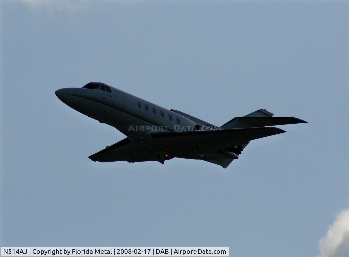 N514AJ, 1974 Hawker Siddeley HS.125 Series 600A C/N 256033, AJ Foyt's Hawker 600