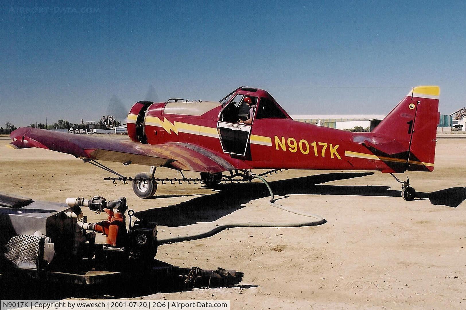 N9017K, 1995 Weatherly 620B C/N 1610, 1995 Weatherly 620B, #1610.  Gudgel Aero Ag - Chowchilla, California.