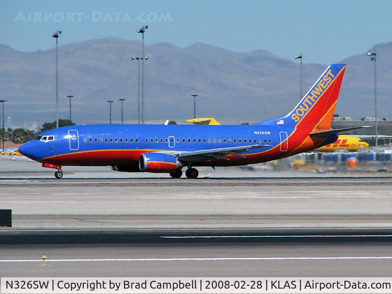 N326SW, 1987 Boeing 737-3H4 C/N 23690, Southwest Airlines / 1987 Boeing 737-3H4