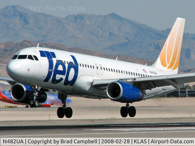 N482UA, 2001 Airbus A320-232 C/N 1584, Ted Airlines / 2001 Airbus A320-232