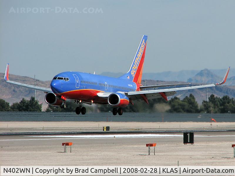N402WN, 2001 Boeing 737-7H4 C/N 29814, Southwest Airlines / 2001 Boeing 737-7H4