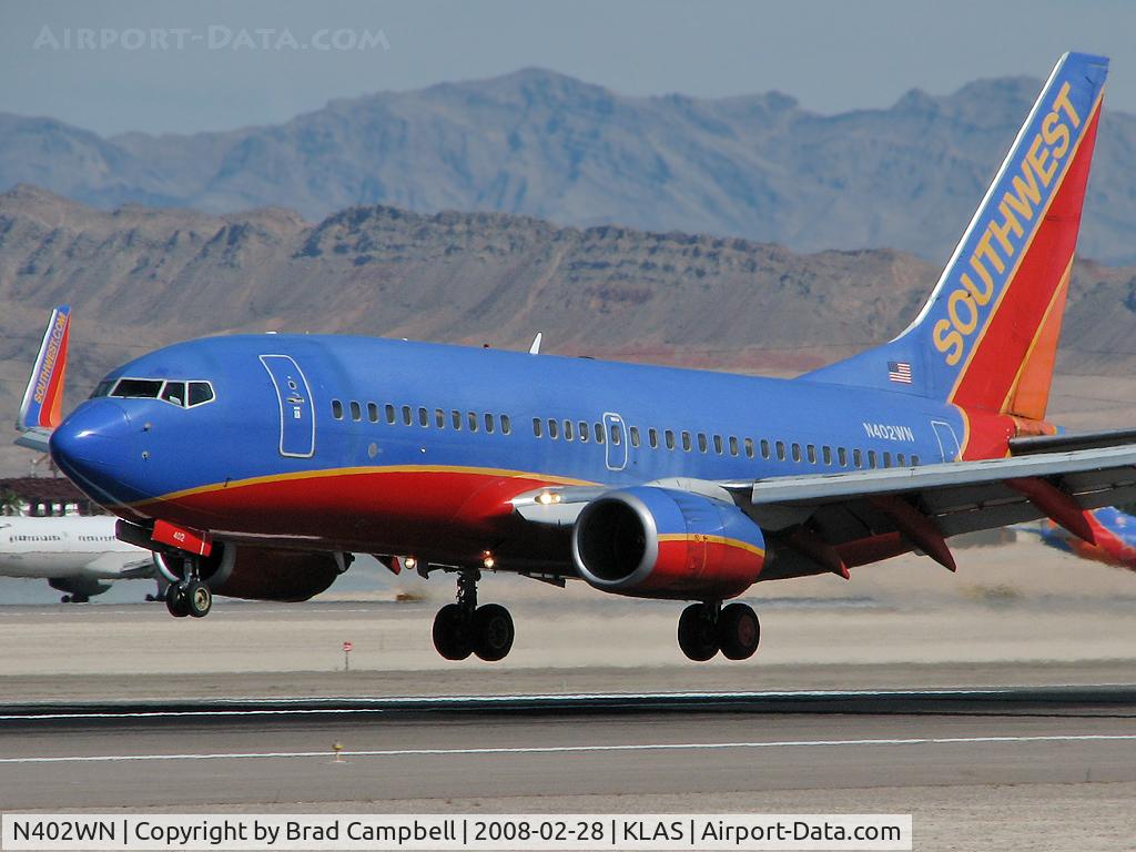 N402WN, 2001 Boeing 737-7H4 C/N 29814, Southwest Airlines / 2001 Boeing 737-7H4