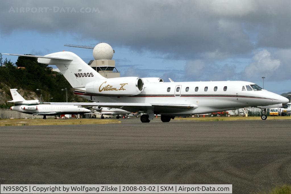 N958QS, 2001 Cessna 750 Citation X Citation X C/N 750-0158, visitor