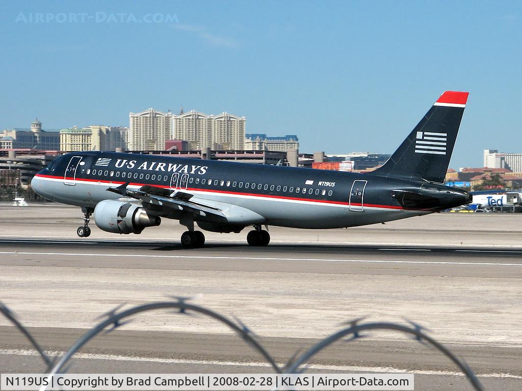 N119US, 2000 Airbus A320-214 C/N 1268, US Airways / 2000 Airbus A320-214