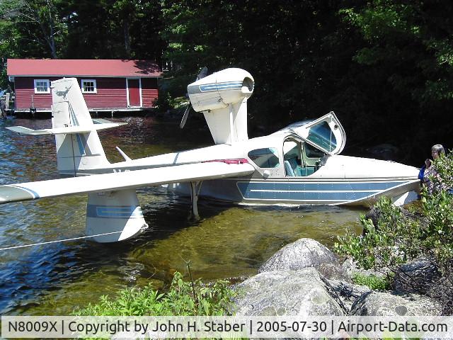 N8009X, Consolidated Aeronautics Inc. Lake LA-4-200 C/N 1054, Lake Winnepersaukee NH