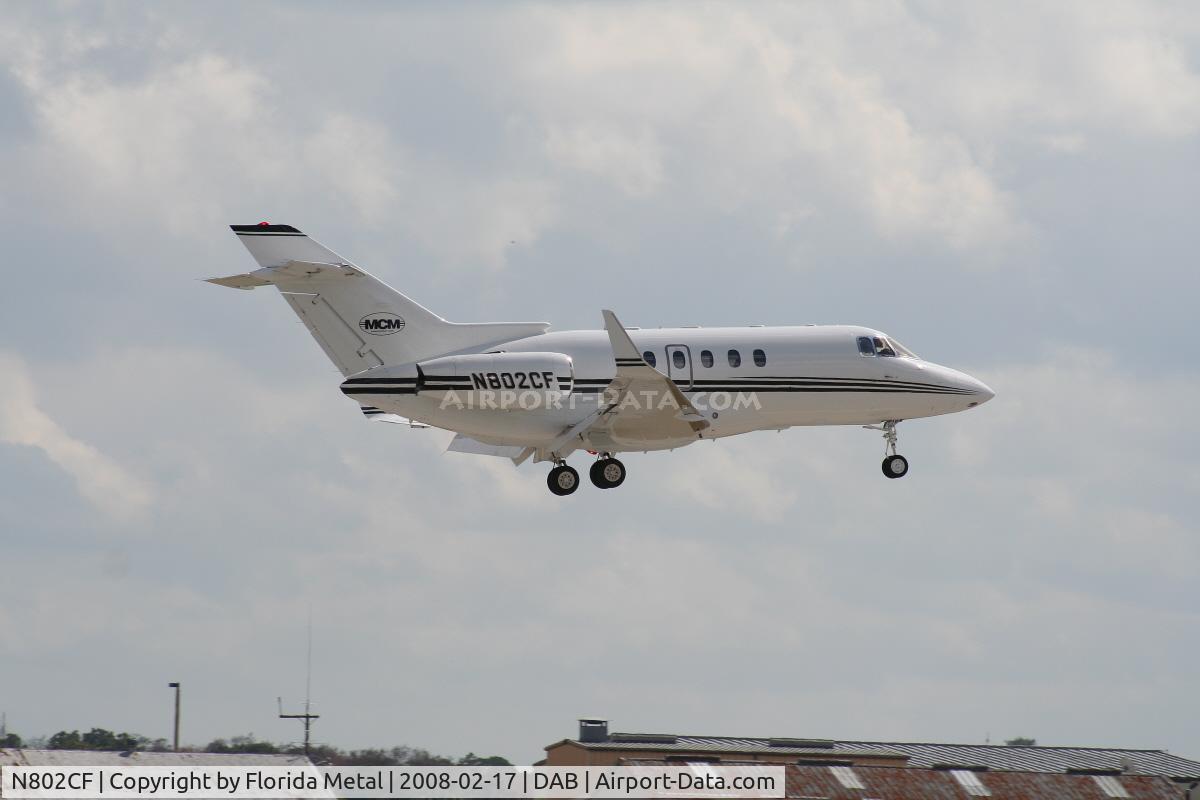 N802CF, 1999 Raytheon Hawker 800XP C/N 258425, HS800XP