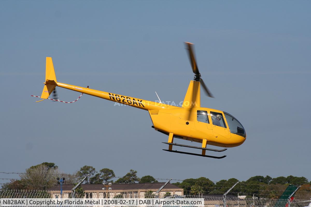 N828AK, 2007 Robinson R44 C/N 1689, R44
