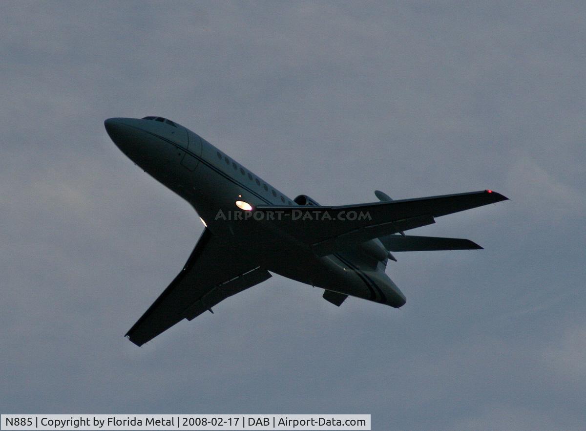 N885, 1986 Dassault-Breguet Falcon (Mystere) 900 C/N 6, Budweiser Falcon 900