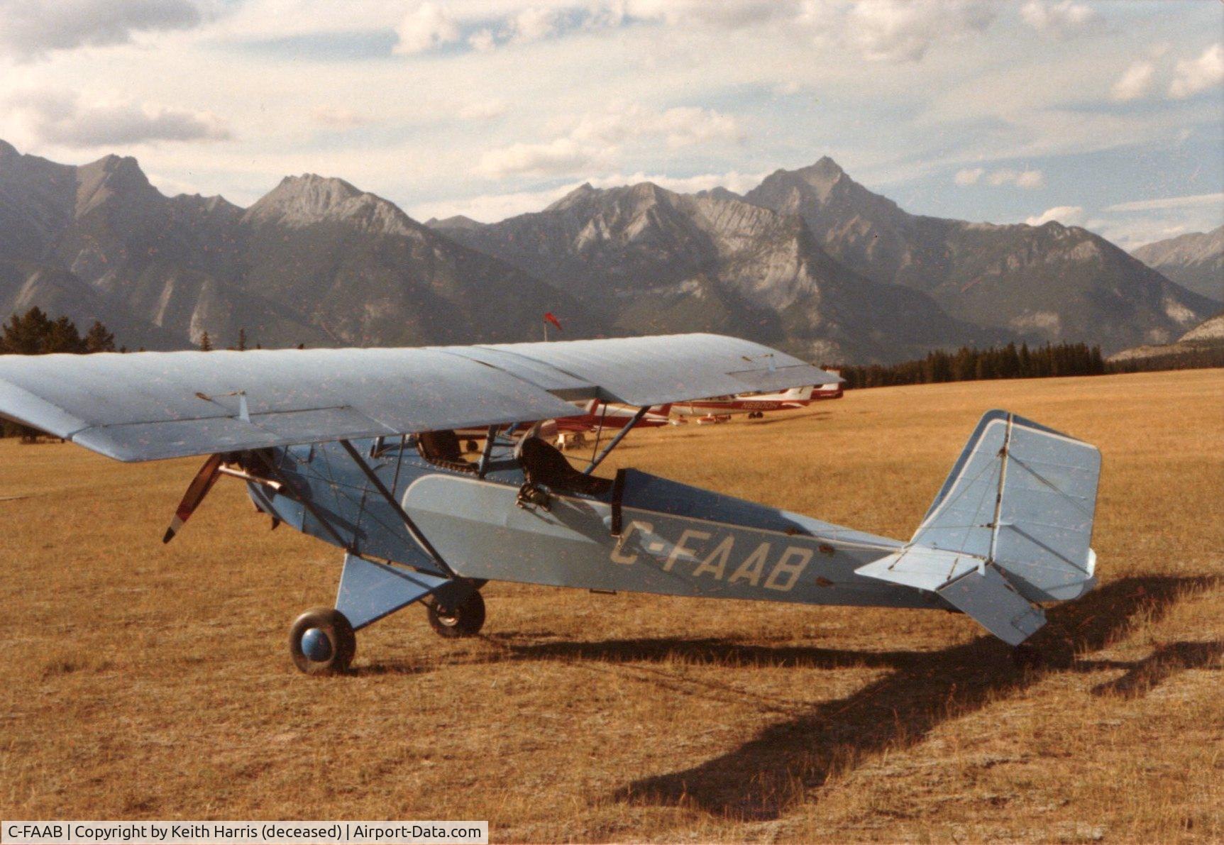 C-FAAB, 1984 Pietenpol Air Camper C/N PCH 101, Built early 1980's by Craig Hall of Sherwood Park, AB. Current owner. Currently being rebuilt.