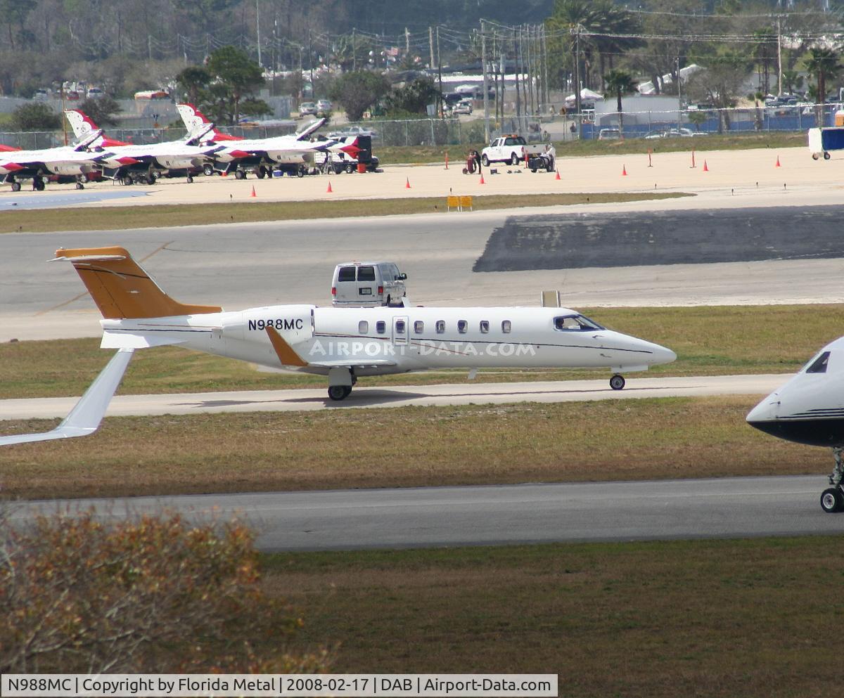N988MC, 2007 Learjet Inc 45 C/N 352, Michigan Cat Aviation