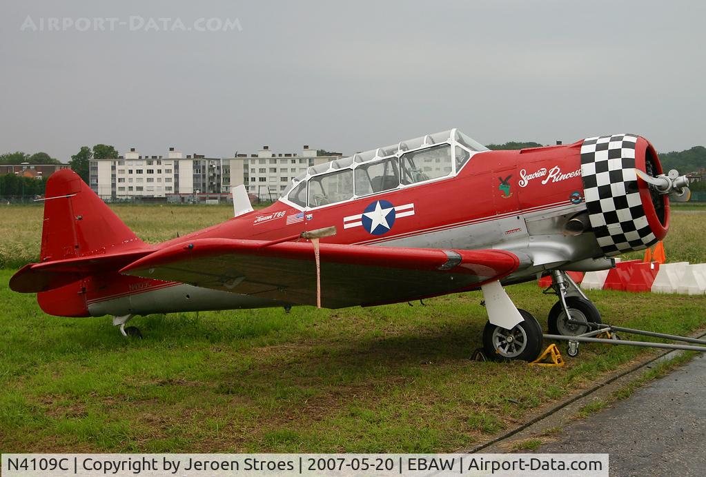 N4109C, 1952 North American T-6G Texan C/N SA-078, .