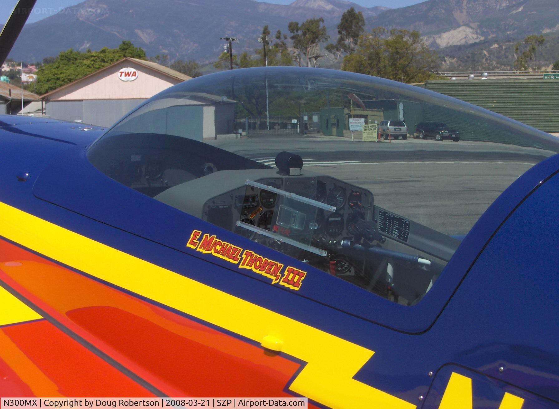 N300MX, 1998 Extra EA-300/L C/N 060, 1998 Extra Fleugzeugbau Gmbh 300/L AKROBAT, Lycoming AEIO-540-L1B5 300 Hp, L for low-mounted wing, cockpits