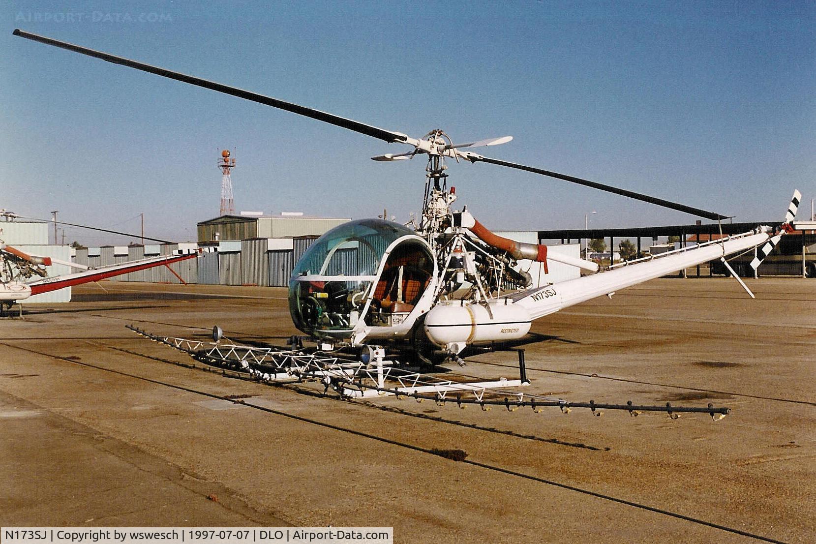 N173SJ, 1981 Hiller UH-12E C/N 5170, 1981 Hiller UH-12E, #5170.  San Joaquin Helicopters-Delano, California.