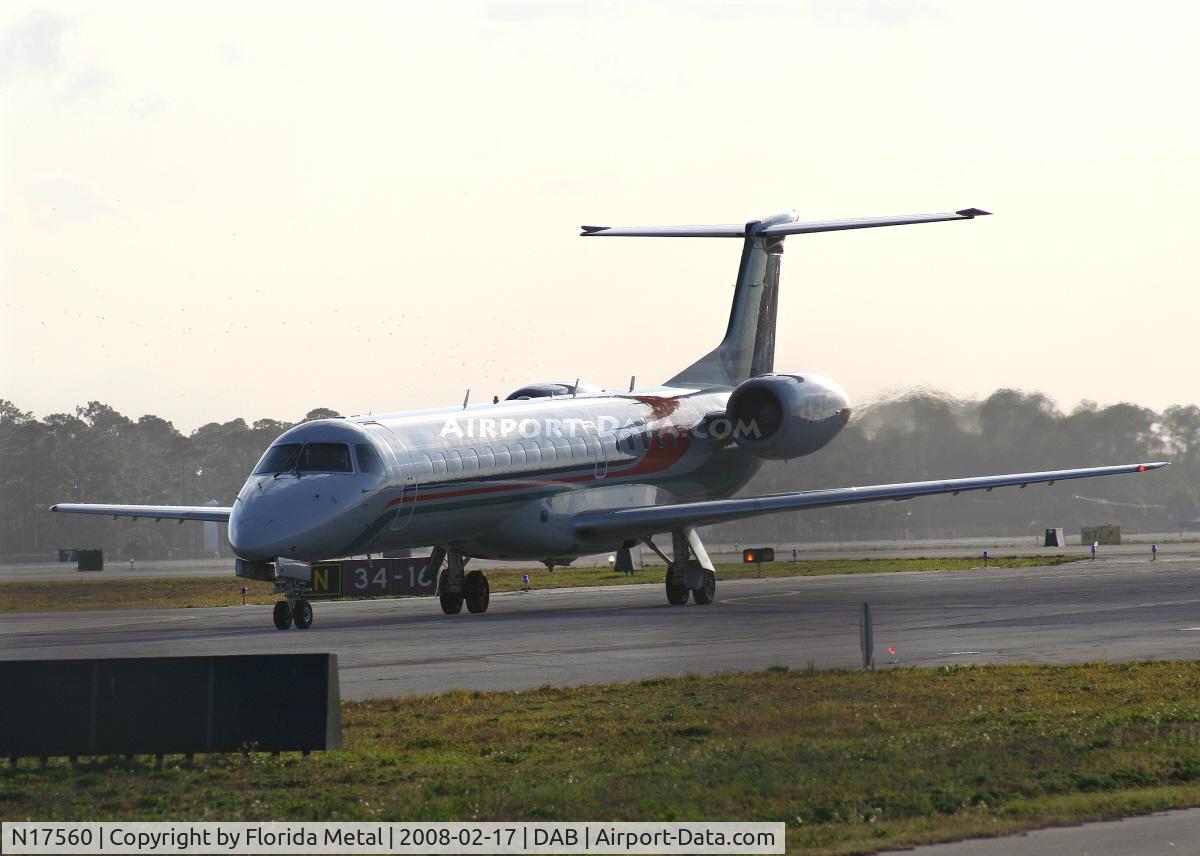 N17560, 2002 Embraer EMB-145LR C/N 145605, Express Jet
