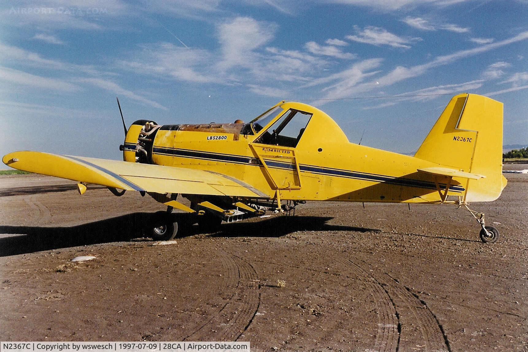 N2367C, Air Tractor Inc AT-301 C/N 301-0412, 1981 Air Tractor AT-301A, #301-0412.  Spain Air-Dos Palos, California.
