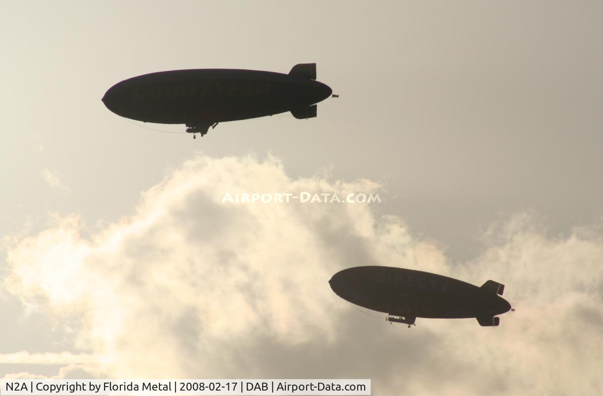 N2A, 1983 Goodyear GZ-20A C/N 4119, Goodyear and Direct TV blimp