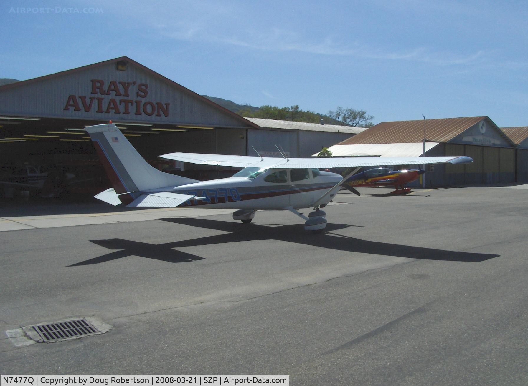 N7477Q, 1972 Cessna 182P Skylane C/N 18261117, 1972 Cessna 182P SKYLANE, Continental O-470-S 230 Hp
