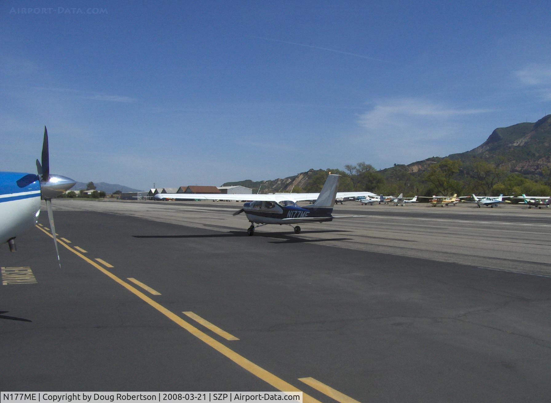 N177ME, 1976 Cessna 177RG Cardinal C/N 177RG0926, 1976 Cessna 177RG CARDINAL, Lycoming IO-360-A1B6D 180 Hp, taxi to Rwy 22