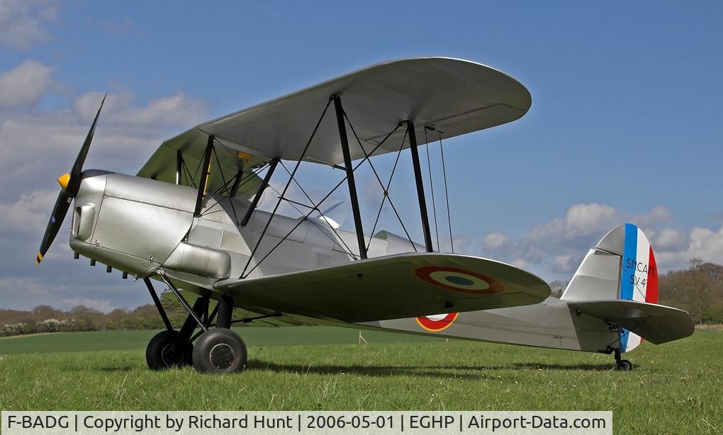 F-BADG, Nord Stampe SV-4C C/N 394, ex F-BADG, now G-BIMO