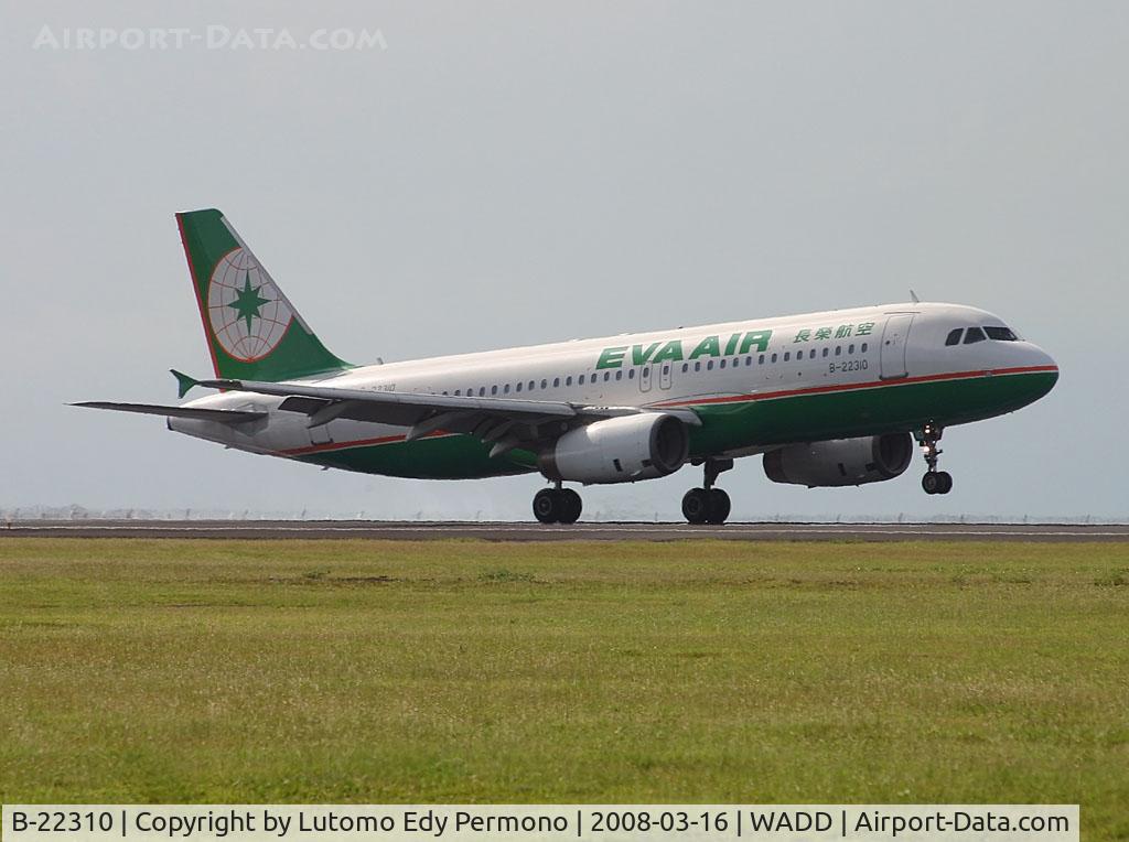 B-22310, 1998 Airbus A320-232 C/N 791, Eva Air