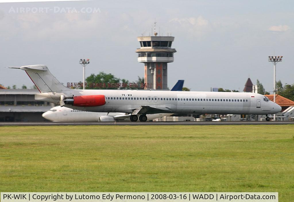 PK-WIK, 1989 McDonnell Douglas MD-83 (DC-9-83) C/N 49788, Wings Abadi Air