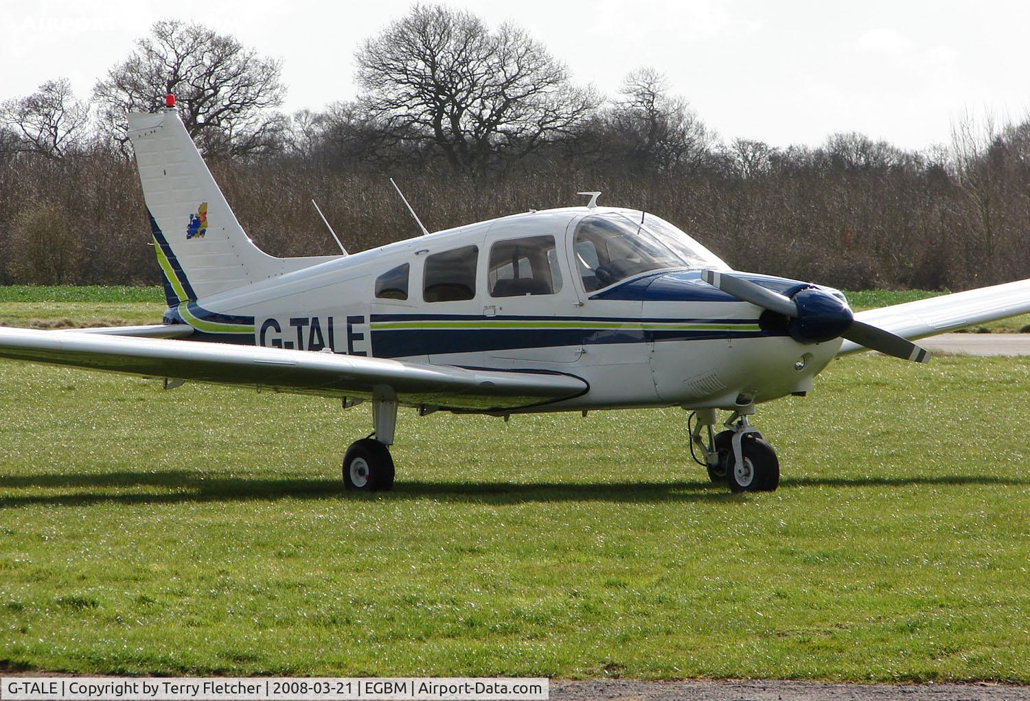 G-TALE, 1981 Piper PA-28-181 Cherokee Archer II C/N 28-8290048, Another addition for the local Flying School fleet