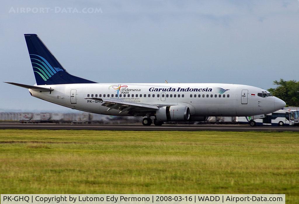 PK-GHQ, 1997 Boeing 737-34S(BDSF) C/N 29108, Garuda
