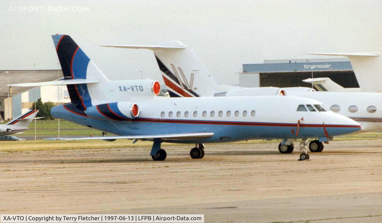 XA-VTO, 1993 Dassault Falcon 900B C/N 129, Falcon 900 at Le Bourget during Paris Air Show 1997