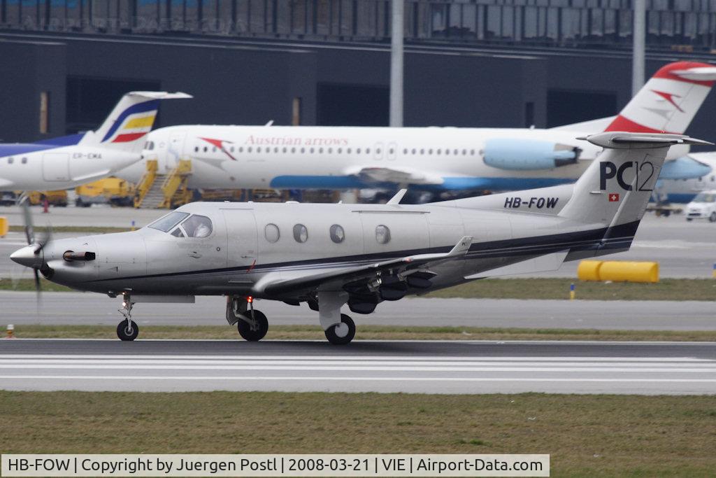 HB-FOW, 2001 Pilatus PC-12/45 C/N 411, 2001 Pilatus Flugzeugwerke Ag PC-12/45