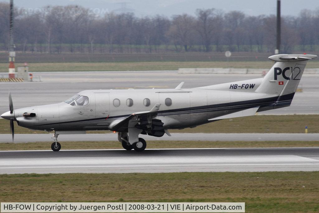HB-FOW, 2001 Pilatus PC-12/45 C/N 411, 2001 Pilatus Flugzeugwerke Ag PC-12/45