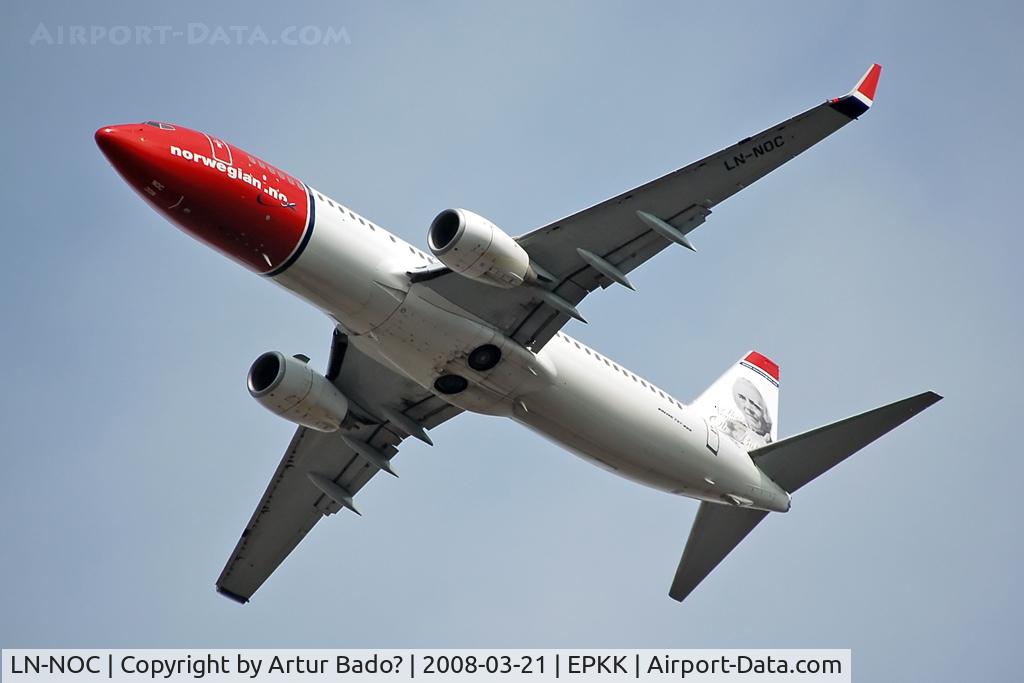 LN-NOC, 2001 Boeing 737-81Q C/N 30785, Norwegian.no