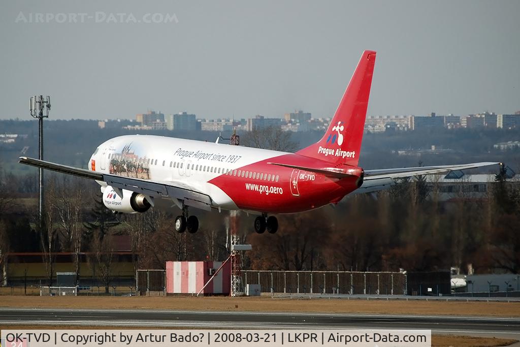 OK-TVD, 1999 Boeing 737-86N C/N 28595, Travel Service