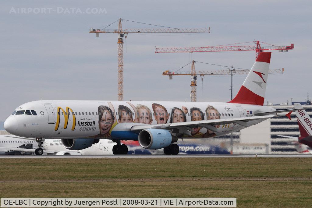 OE-LBC, 1996 Airbus A321-111 C/N 581, Airbus A321-111