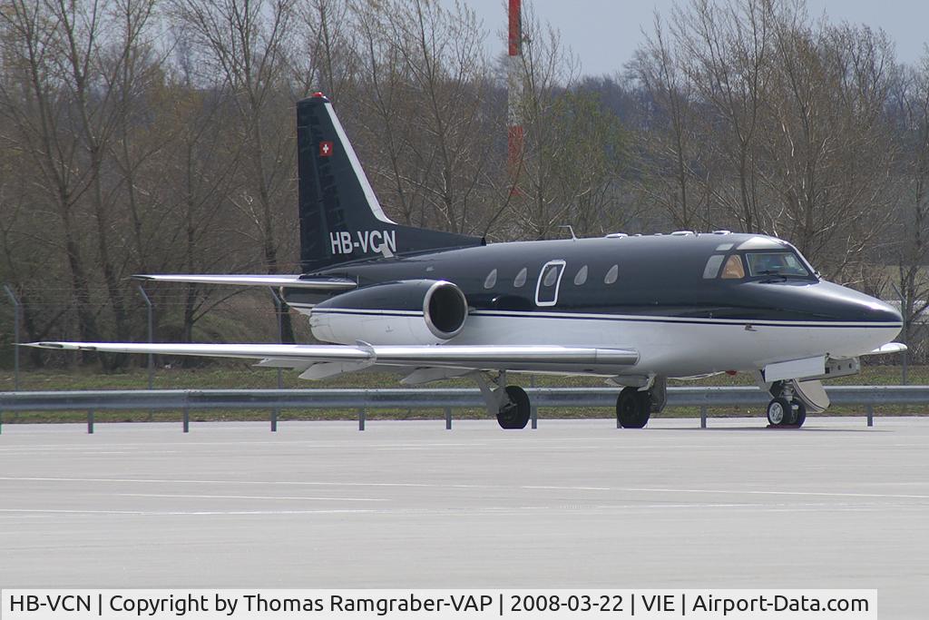 HB-VCN, 1980 Rockwell International NA-265-65 Sabreliner 65 C/N 465-32, Sonnig Rockwell Sabreliner