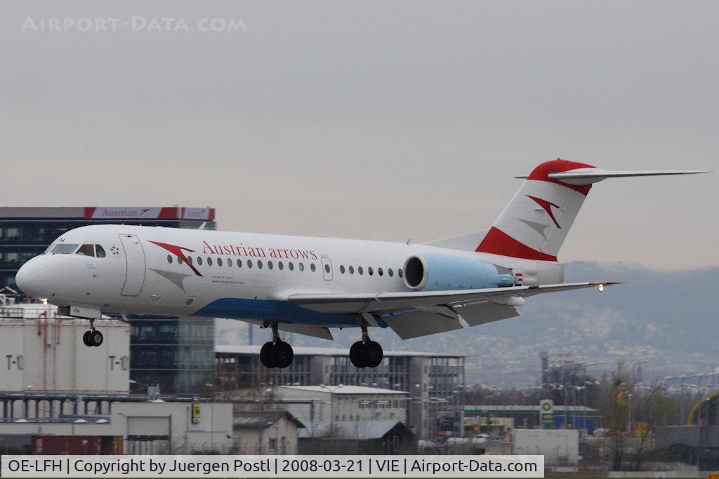OE-LFH, 1995 Fokker 70 (F-28-0070) C/N 11554, Fokker70