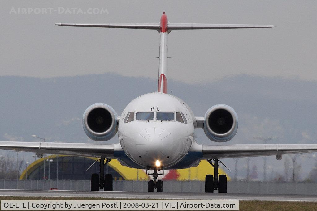 OE-LFL, 1995 Fokker 70 (F-28-0070) C/N 11573, Fokker70
