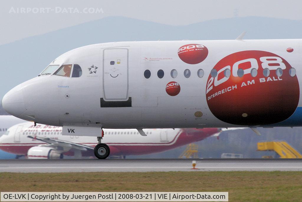 OE-LVK, 1992 Fokker 100 (F-28-0100) C/N 11397, Fokker100