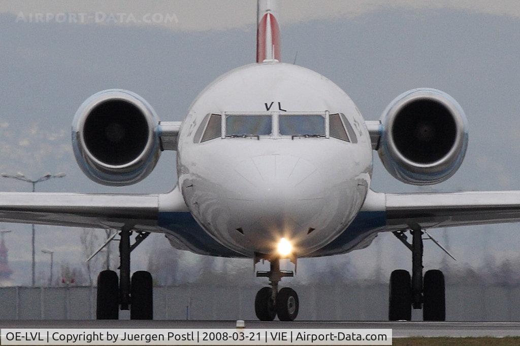 OE-LVL, 1992 Fokker 100 (F-28-0100) C/N 11404, Fokker100