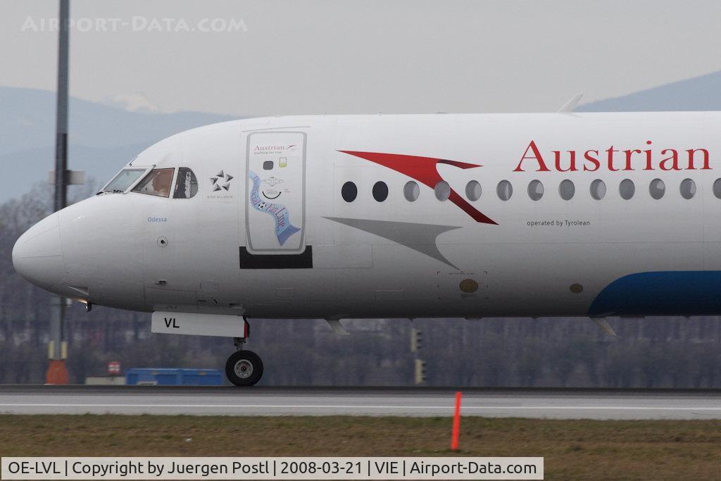 OE-LVL, 1992 Fokker 100 (F-28-0100) C/N 11404, Fokker100