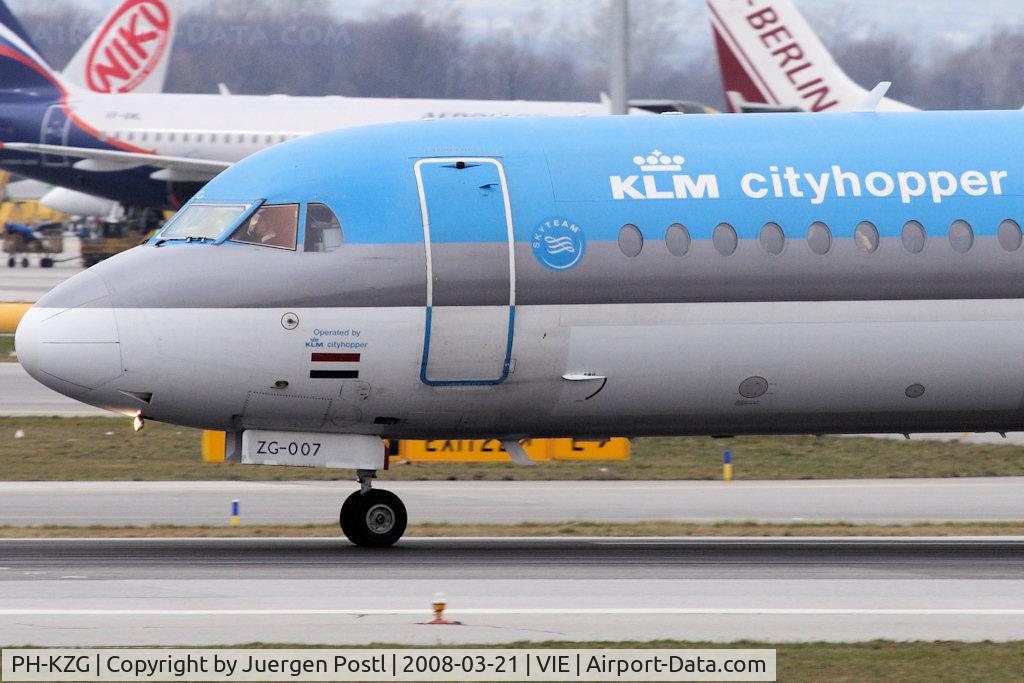PH-KZG, 1996 Fokker 70 (F-28-0070) C/N 11578, Fokker70