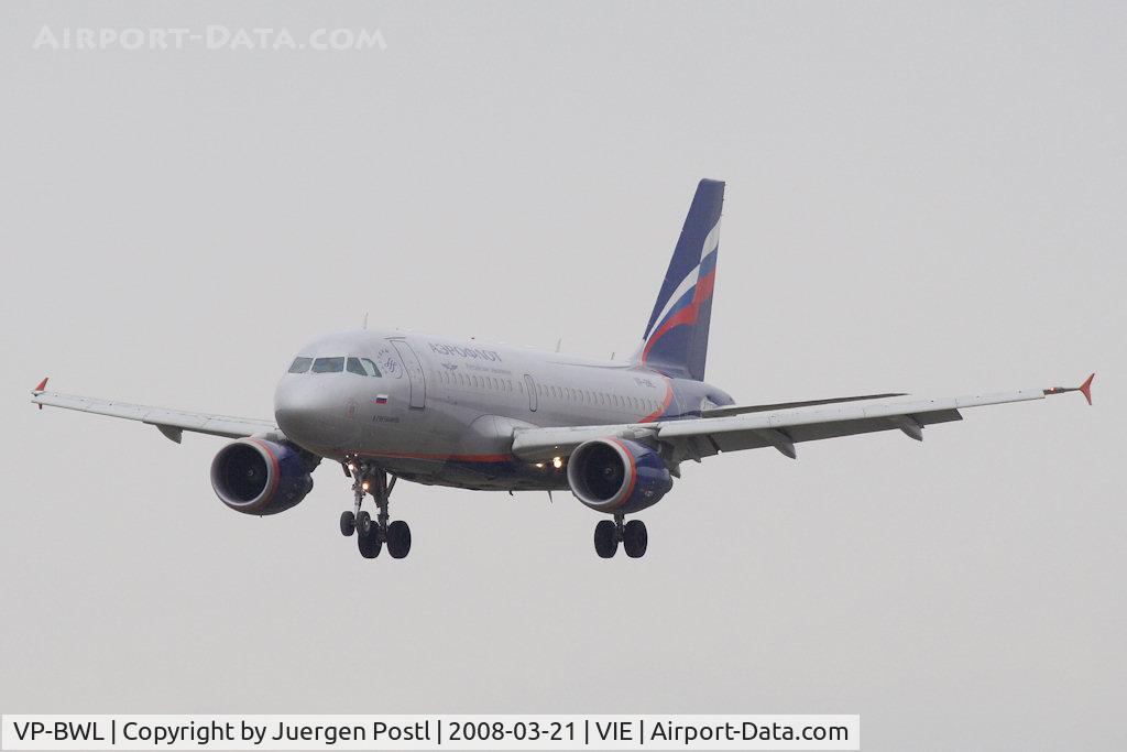 VP-BWL, 2004 Airbus A319-111 C/N 2243, Airbus A319-111