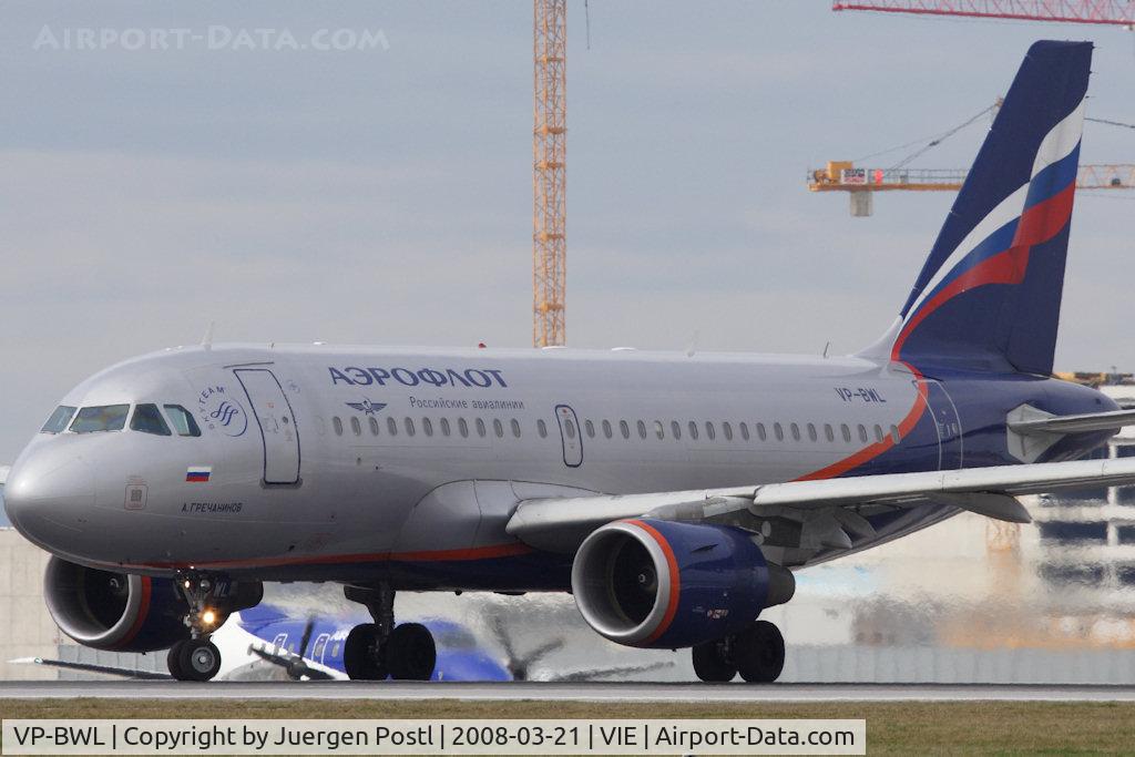 VP-BWL, 2004 Airbus A319-111 C/N 2243, Airbus A319-111