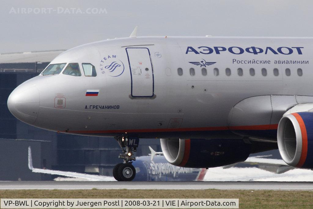 VP-BWL, 2004 Airbus A319-111 C/N 2243, Airbus A319-111