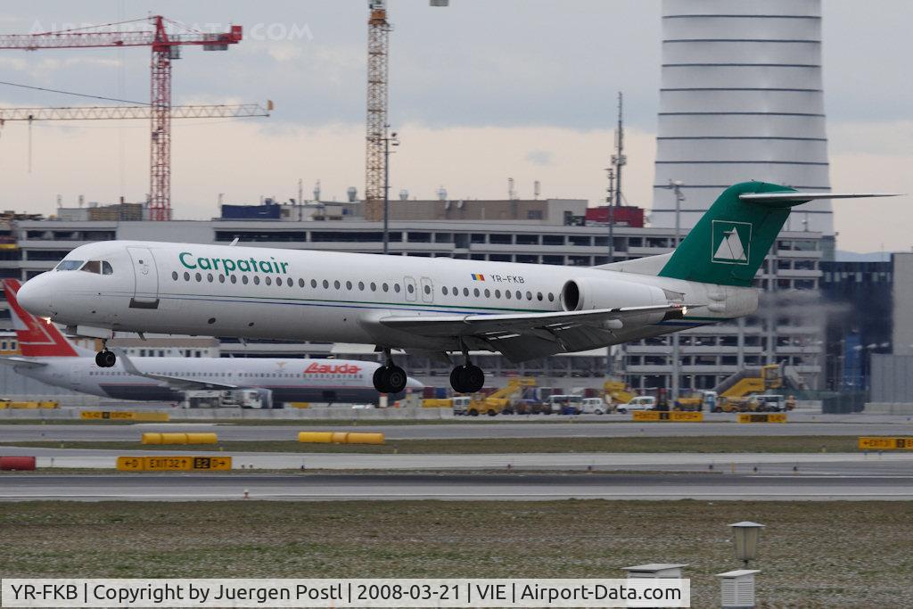 YR-FKB, 1991 Fokker 100 (F-28-0100) C/N 11369, Fokker100